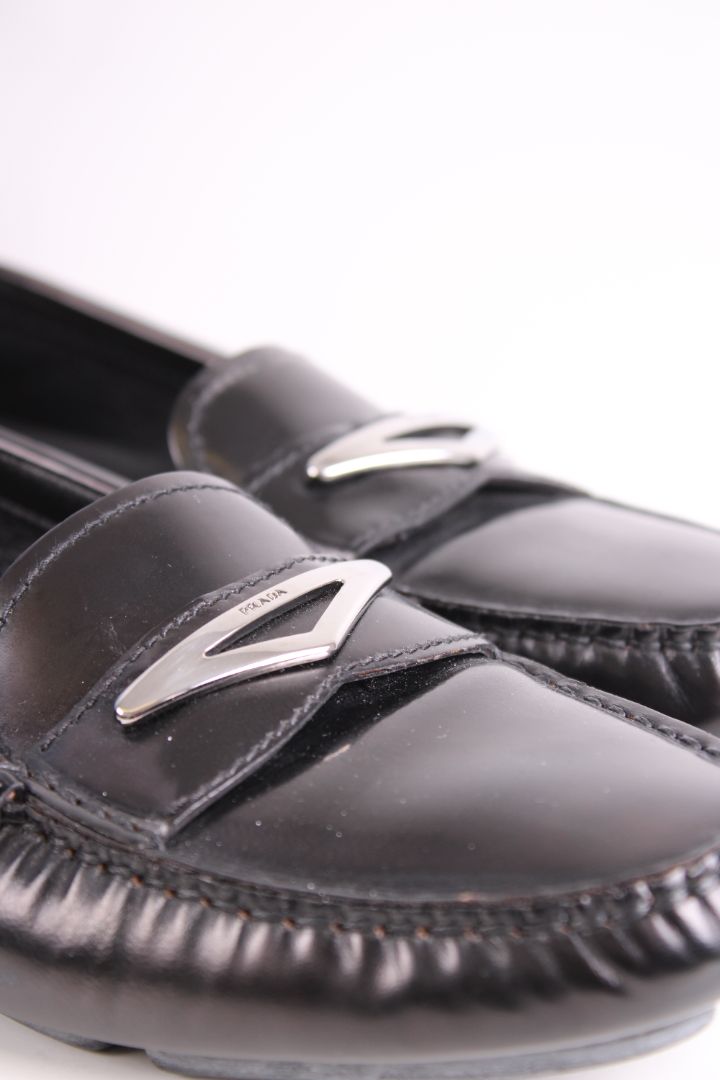 Prada loafer black 37