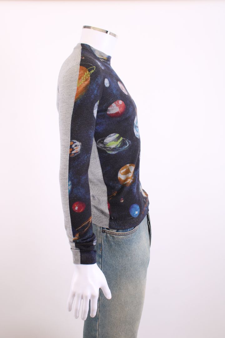 Louis Vuitton Space Print Jumper Multicoloured XS