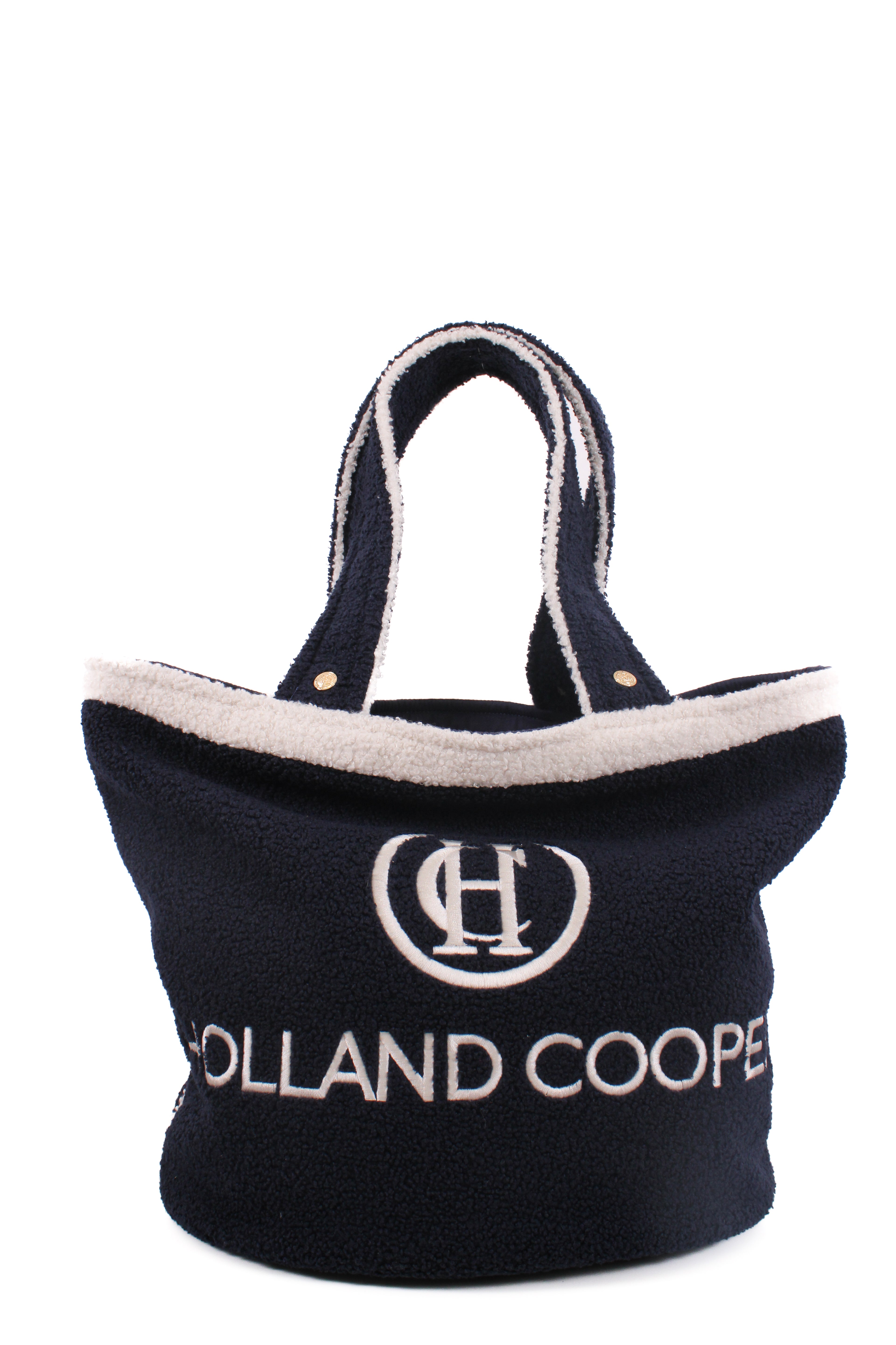 HOLLAND COOPER Towelling Tote Bag Navy