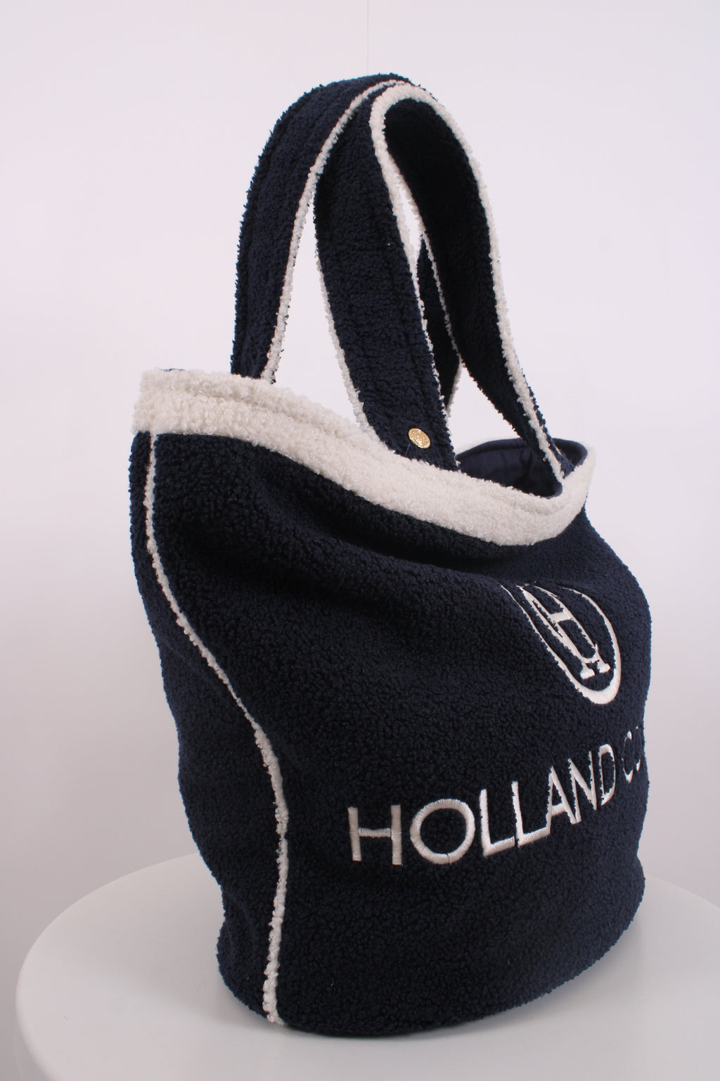 HOLLAND COOPER Towelling Tote Bag Navy