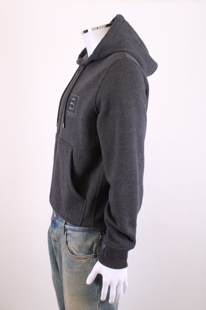 Burberry L/S Logo Hoodie Grey S