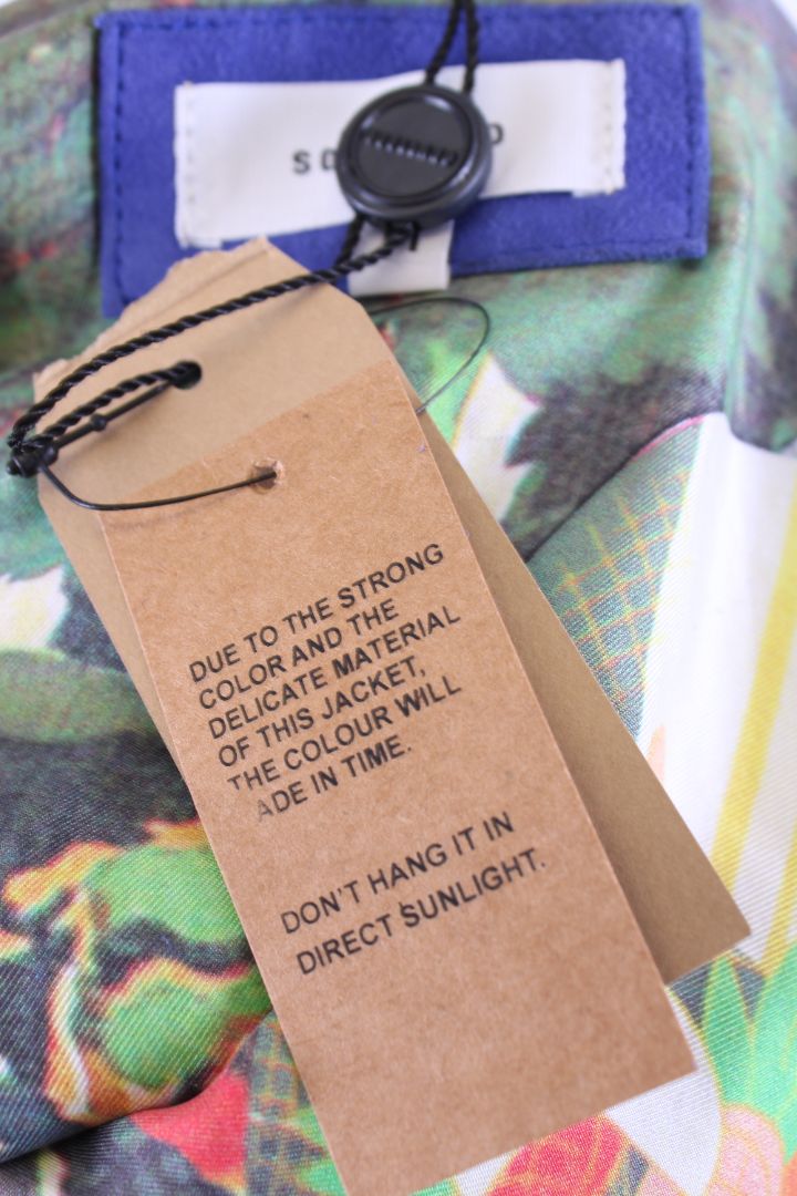 Soulland Suede jacket Blue M