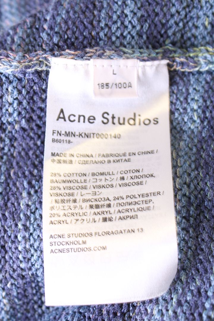 Acne Studios L/S Jumper Blue/ Purple L