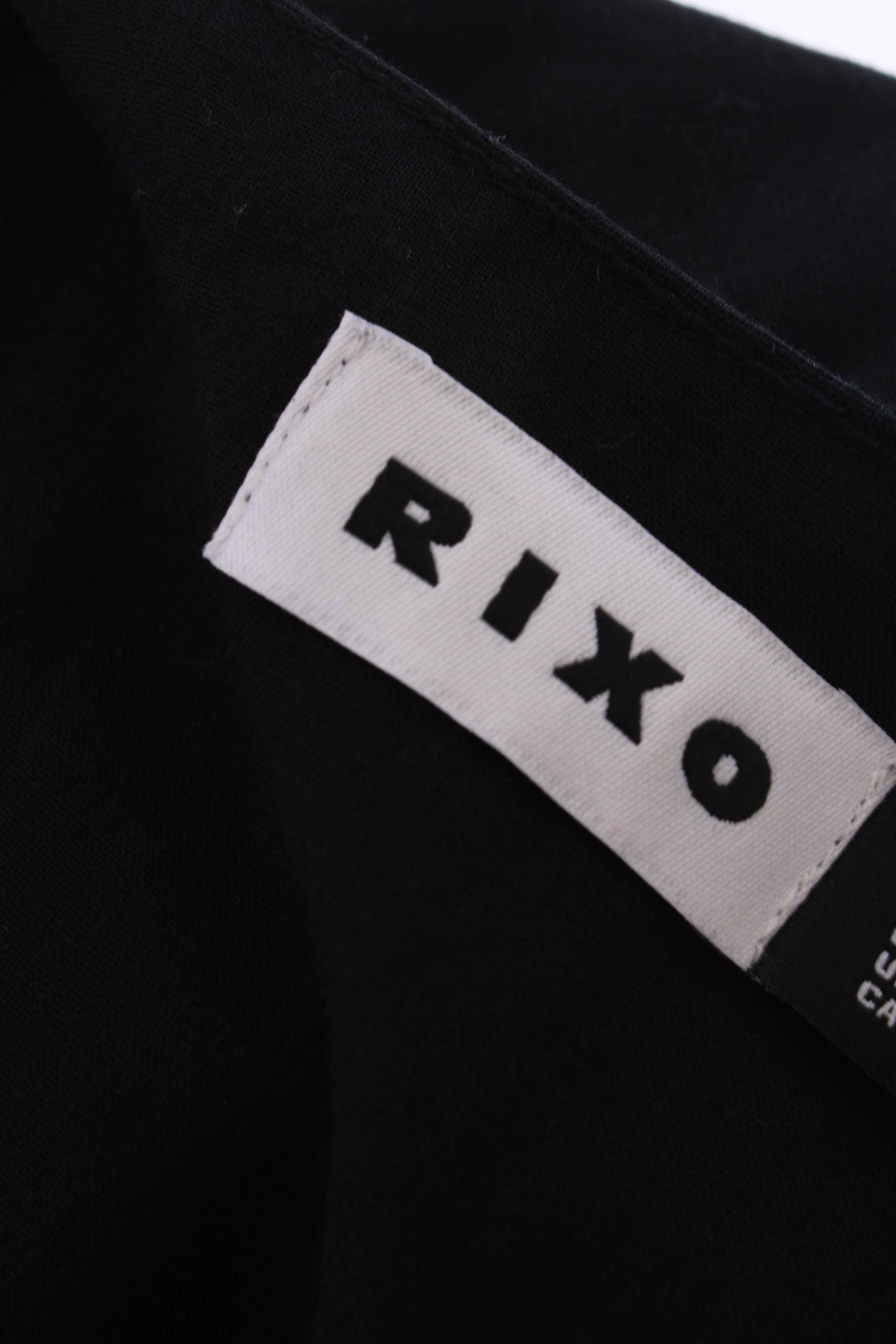 Rixo S/S Waistcoat Dress Black 10