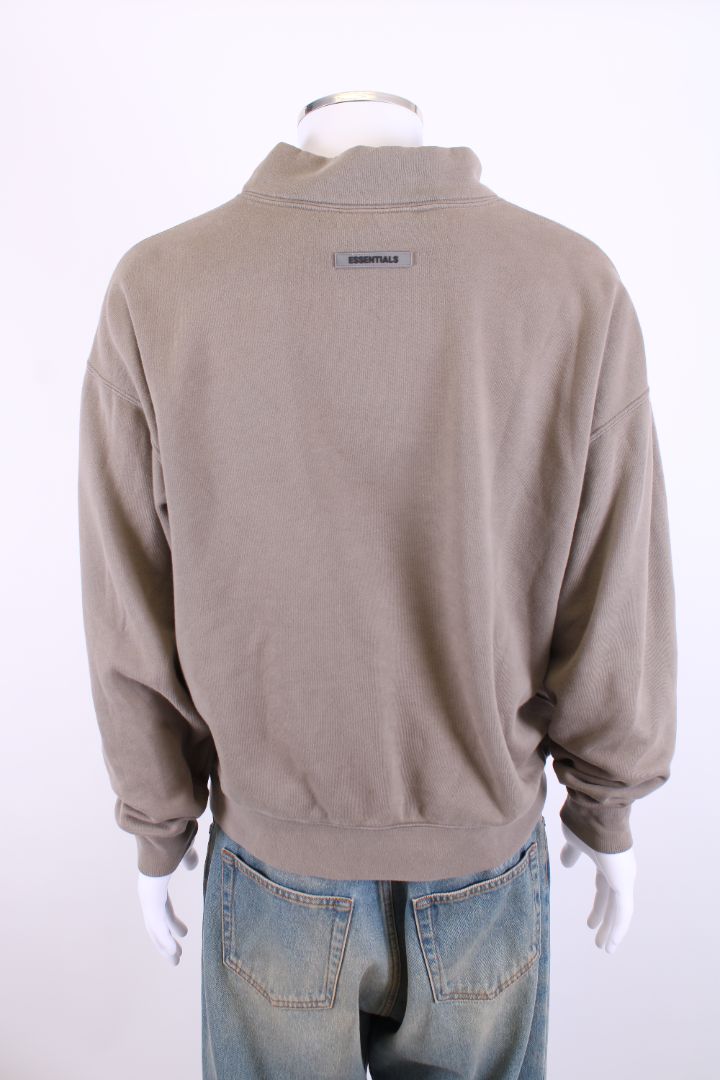 Fear of God Essentials Logo Sweatshirt Khaki M