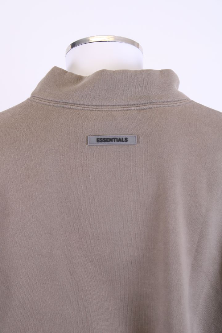 Fear of God Essentials Logo Sweatshirt Khaki M