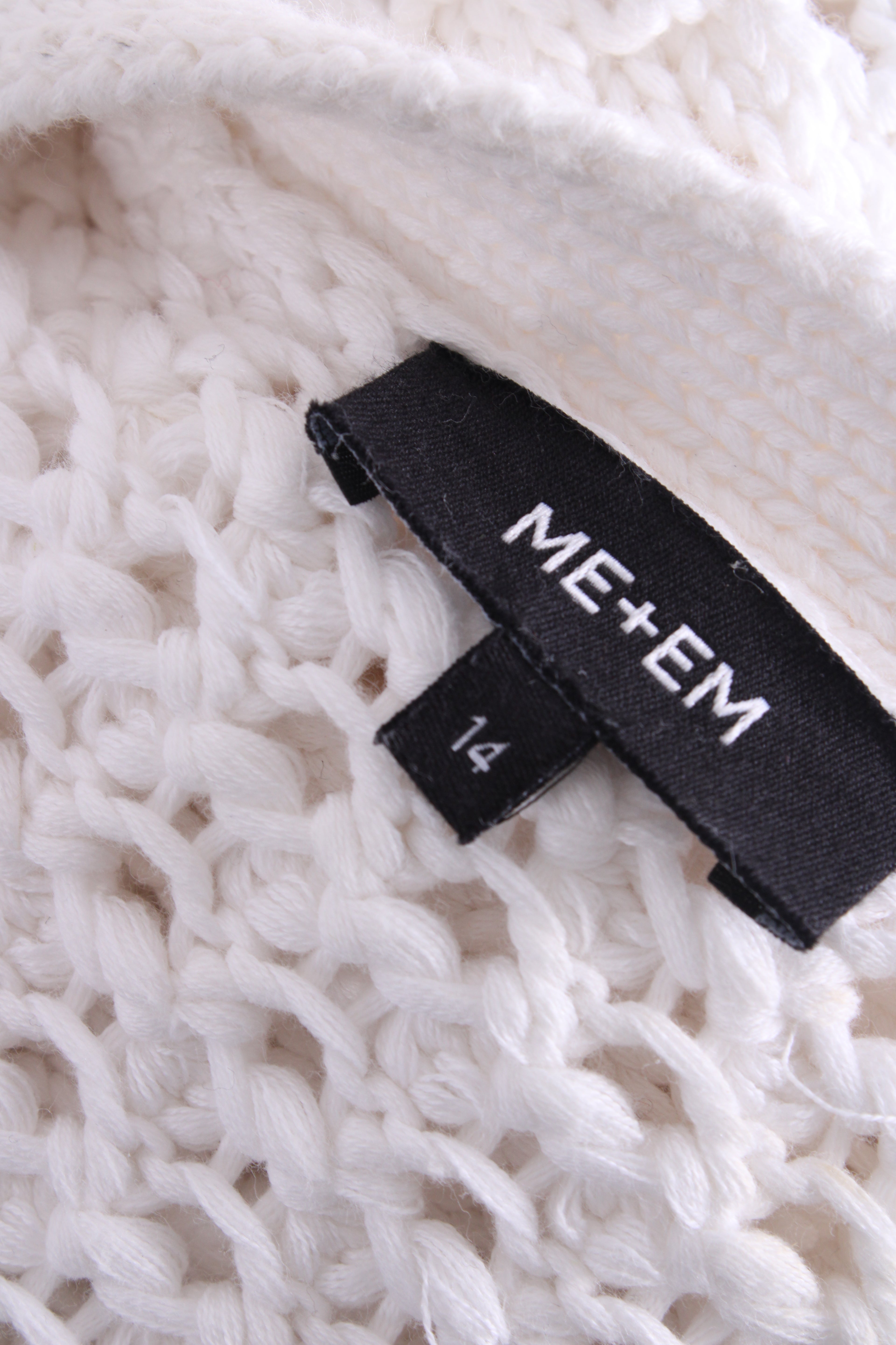 ME+EM Cardigan White 14