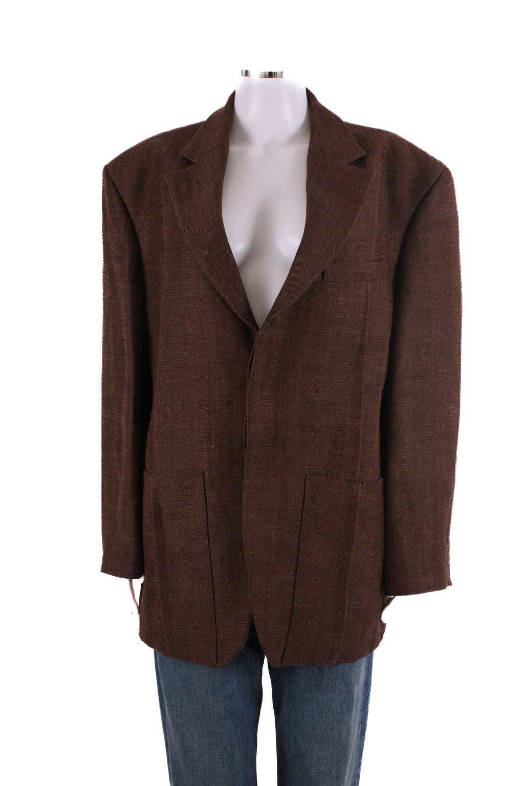Jacquemus Le Raphia Blazer Brown 44