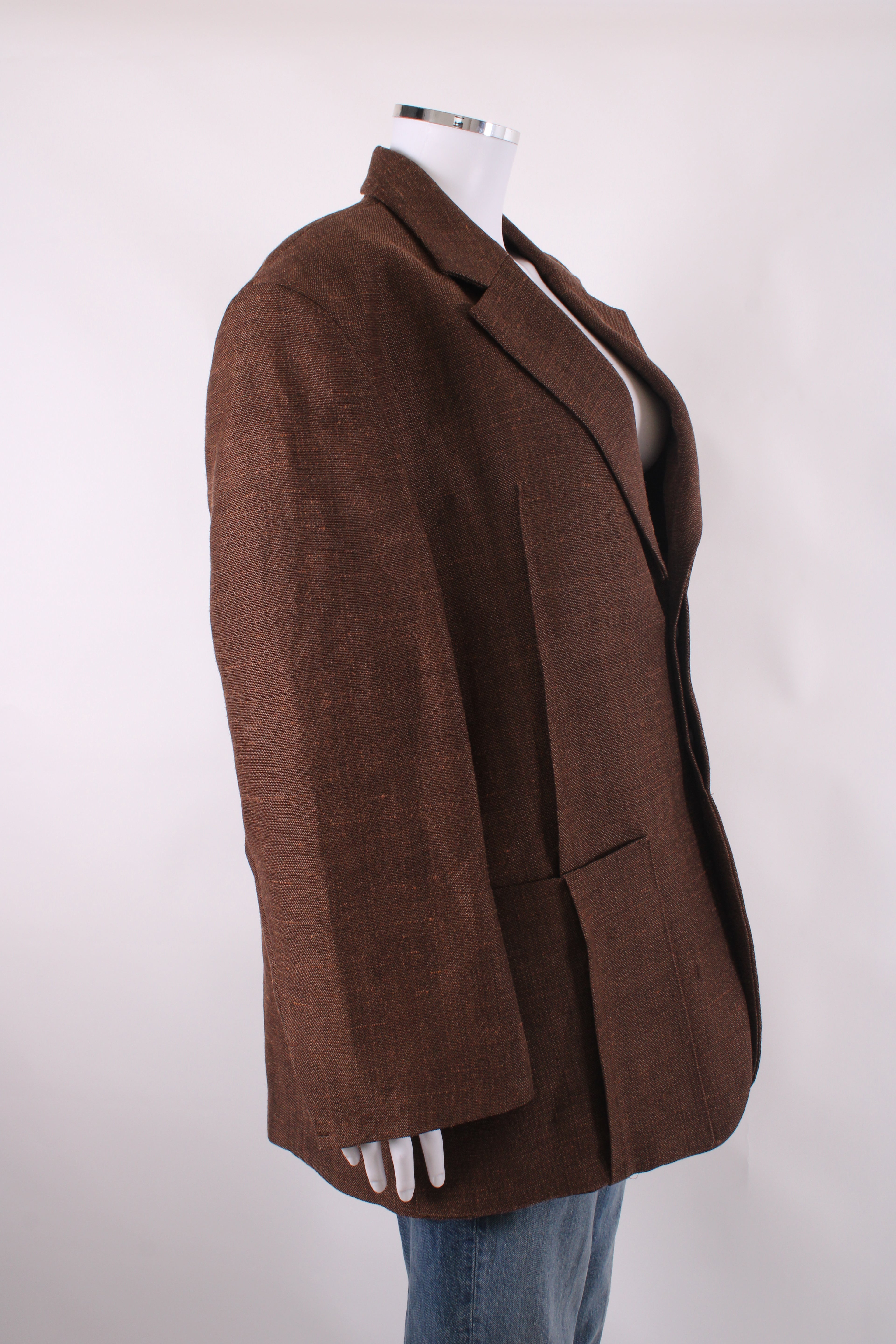 Jacquemus Le Raphia Blazer Brown 44