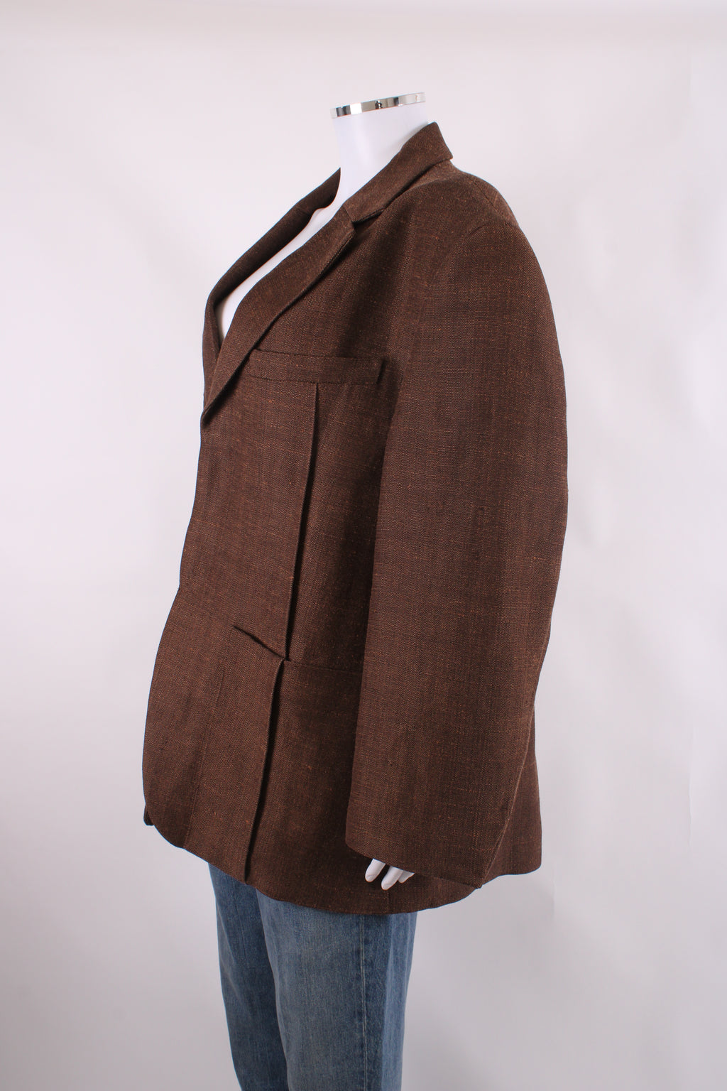 Jacquemus Le Raphia Blazer Brown 44