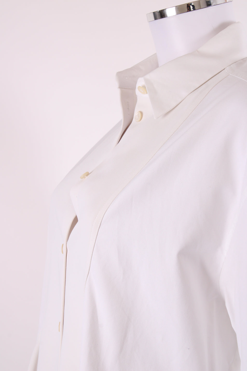 Balenciaga Panelled Shirt White 38