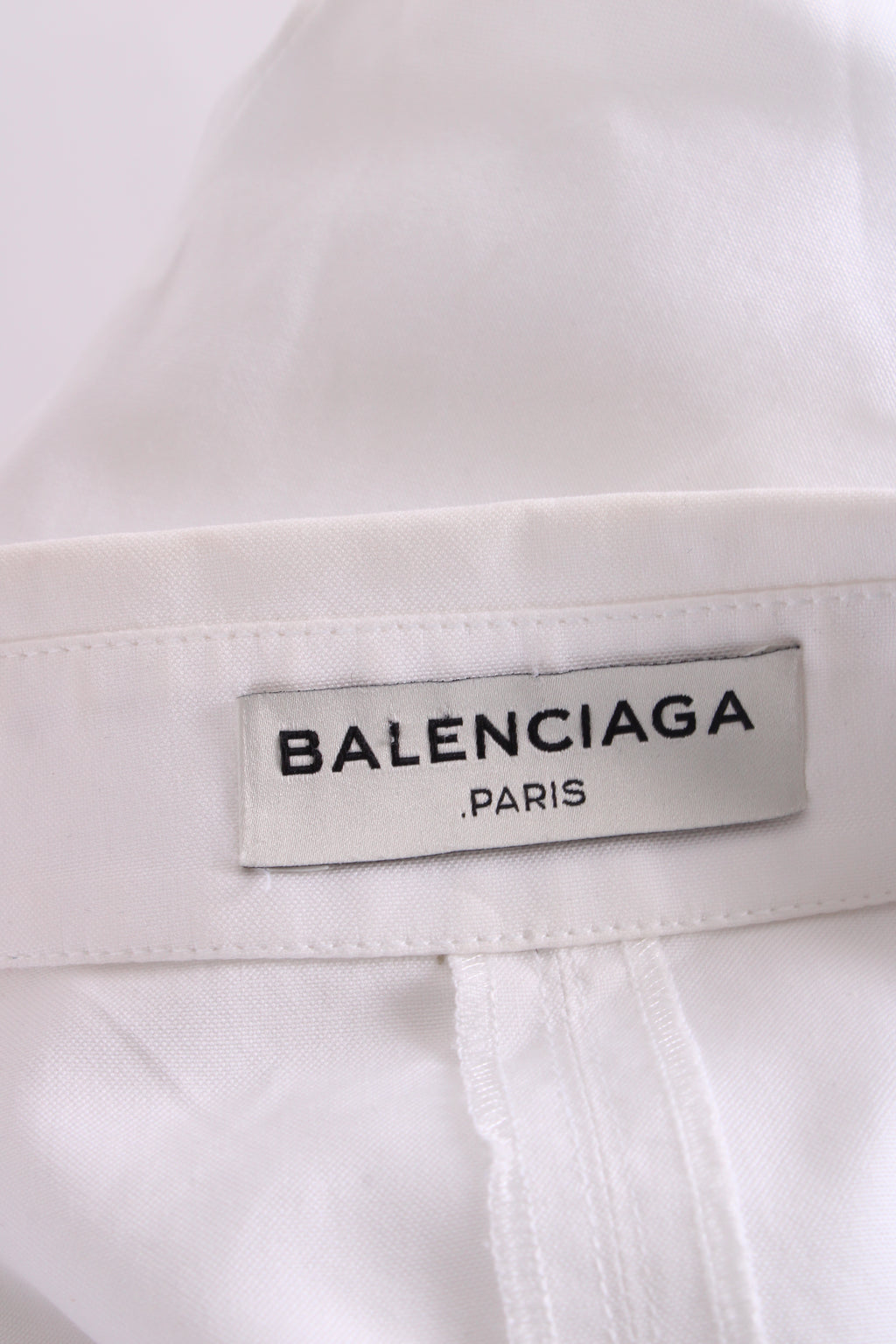 Balenciaga Panelled Shirt White 38