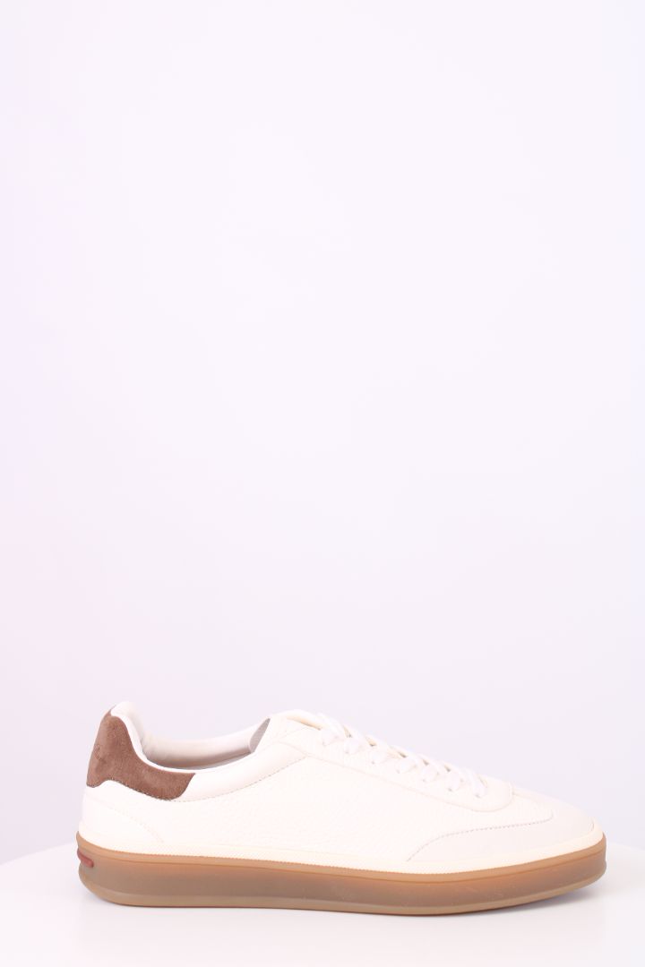 Loro Piana Tennis Walk Deer Trainers White 38