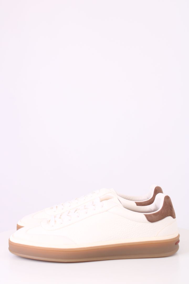 Loro Piana Tennis Walk Deer Trainers White 38