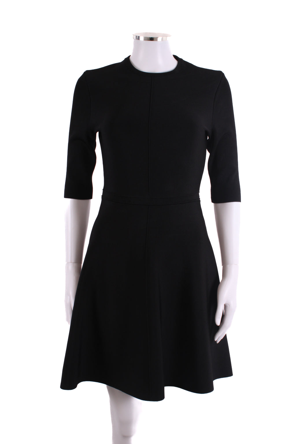 Victoria Victoria Beckham S/S Rib Knit Dress Black 10