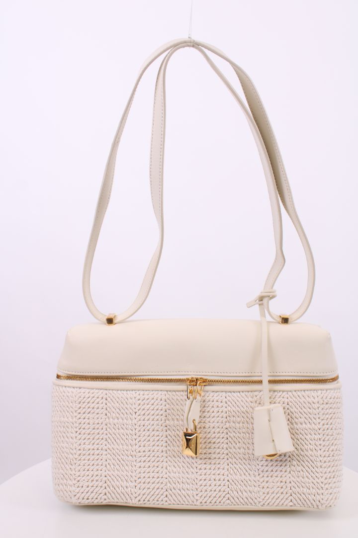 Loro Piana L27 Handbag Cream