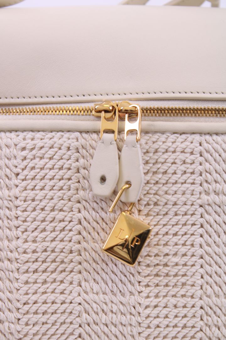 Loro Piana L27 Handbag Cream