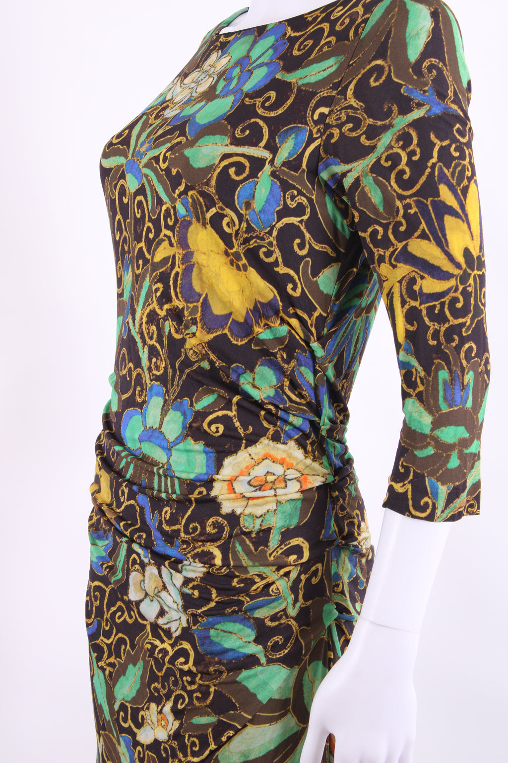 Etro Printed Dress Brown 46
