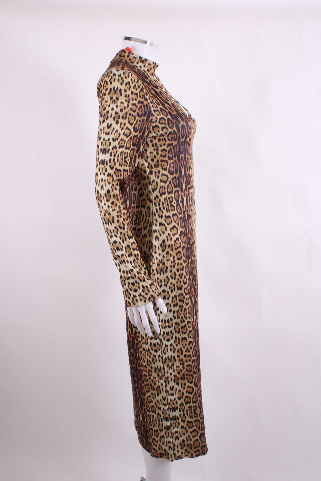 Roberto Cavalli Leopard Cut Out Dress Leopard 42