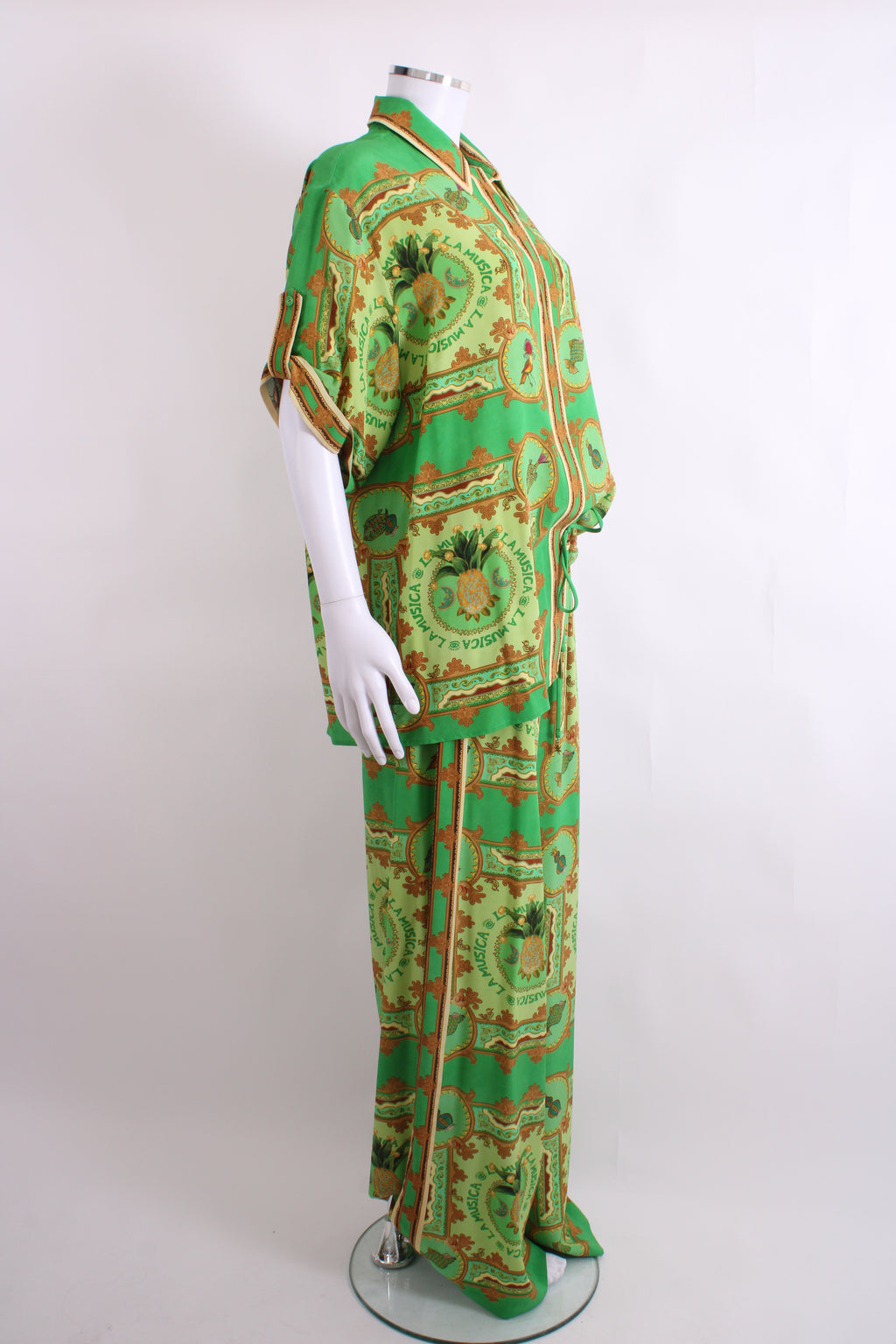 Alemais La Musica Print Co-ord Green 12