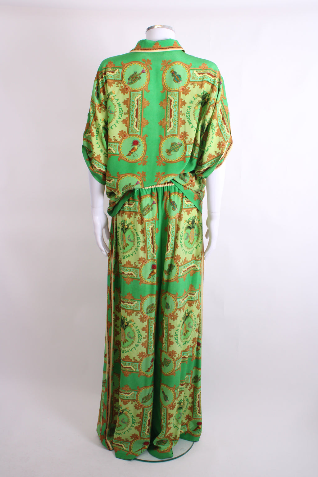 Alemais La Musica Print Co-ord Green 12