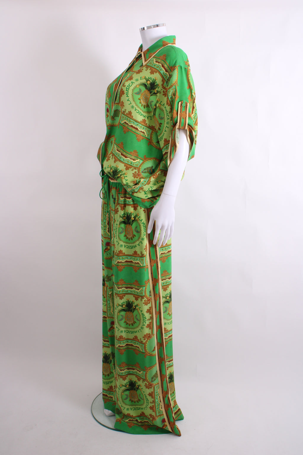 Alemais La Musica Print Co-ord Green 12