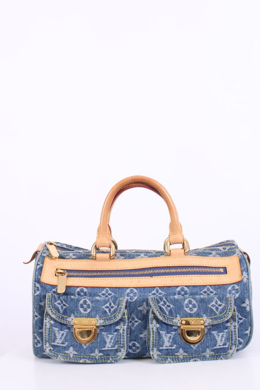 Louis Vuitton Neo Speedy Monogram Bag Denim