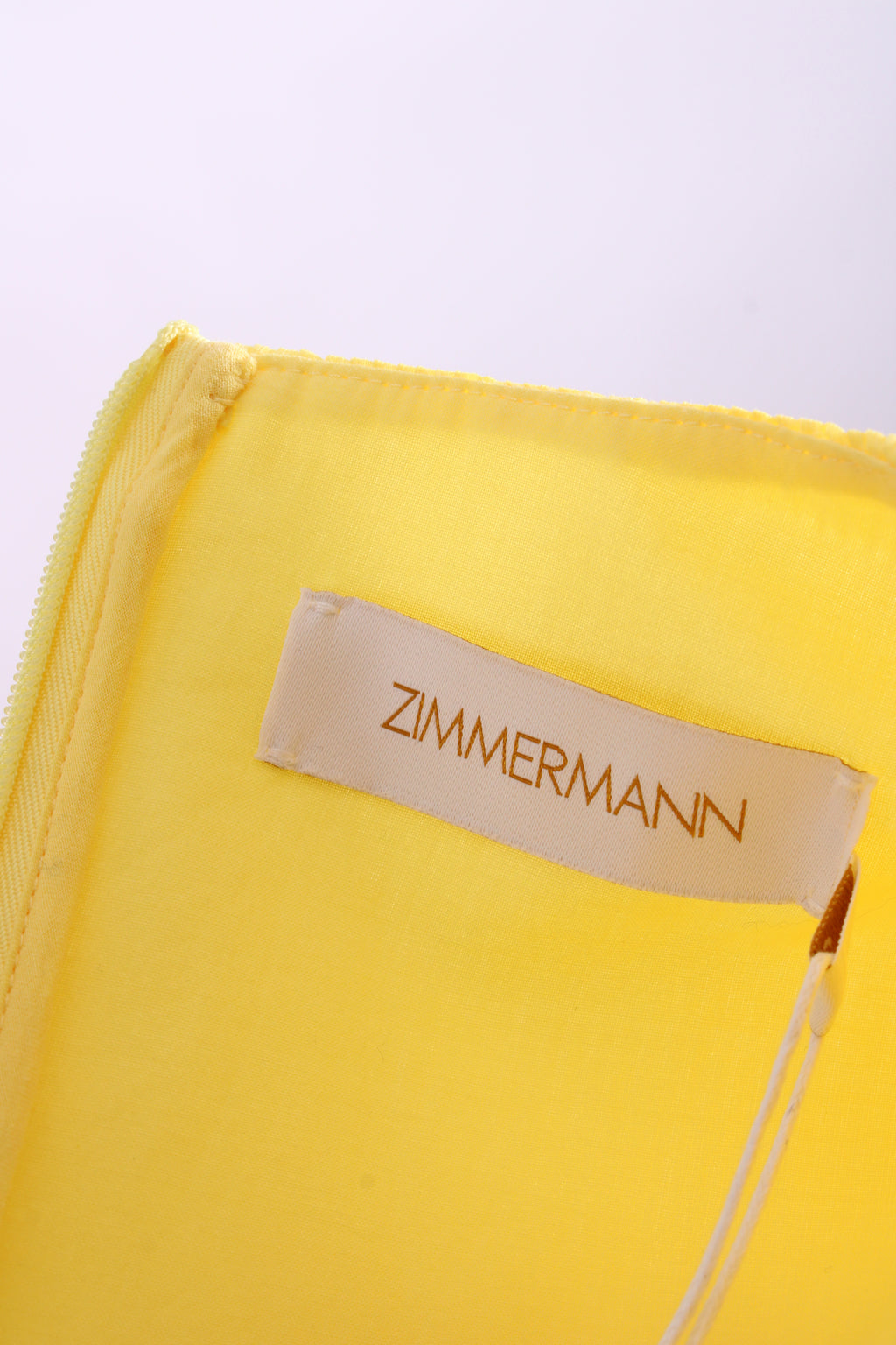 Zimmermann S/S Pleated Dress Yellow 12