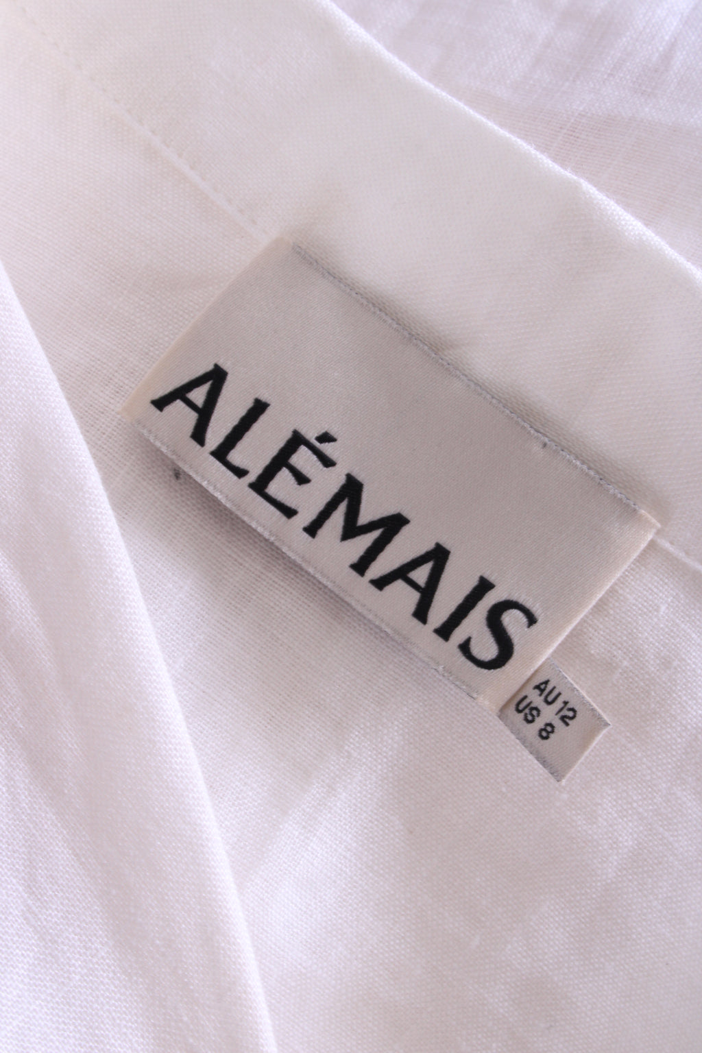 Alemais S/S Shirt/ Trouser Co-ord White/ Beige 12