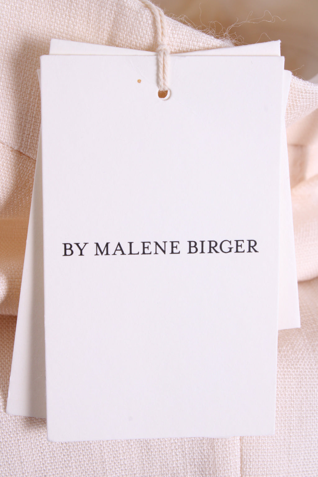 By Malene Birger Pleat Front Trousers Cream 14