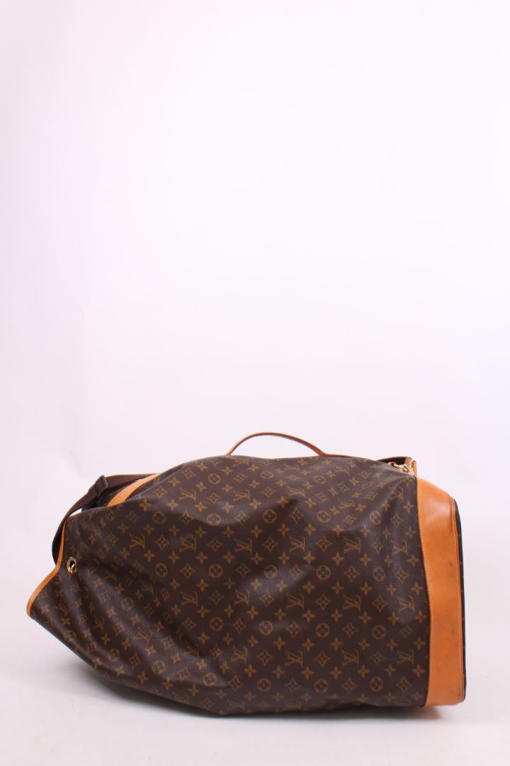 Louis Vuitton Monogram Sac Marin Sailor Travel Bag Brown/ Tan