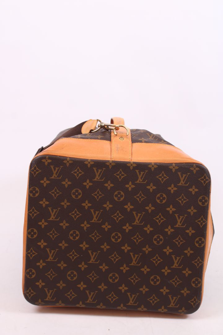 Louis Vuitton Monogram Sac Marin Sailor Travel Bag Brown/ Tan