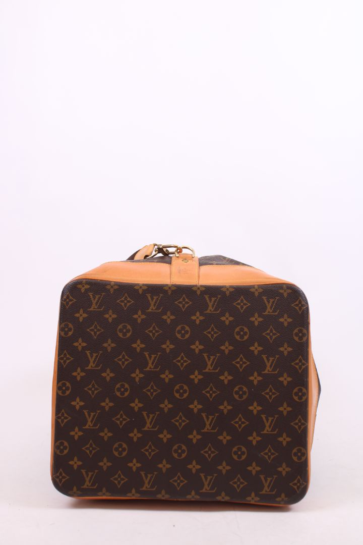 Louis Vuitton Monogram Sac Marin Sailor Travel Bag Brown/ Tan