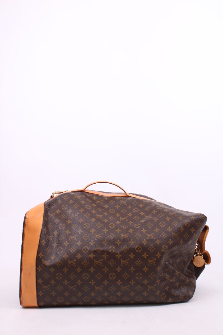 Louis Vuitton Monogram Sac Marin Sailor Travel Bag Brown/ Tan