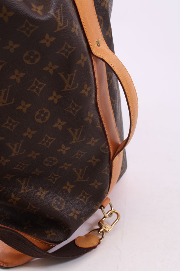 Louis Vuitton Monogram Sac Marin Sailor Travel Bag Brown/ Tan