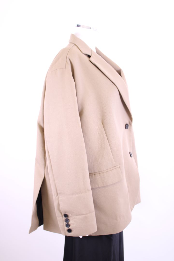 Frankie Shop oversized blazer khaki brown M
