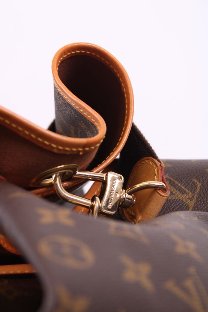 Louis Vuitton Monogram Sac Marin Sailor Travel Bag Brown/ Tan