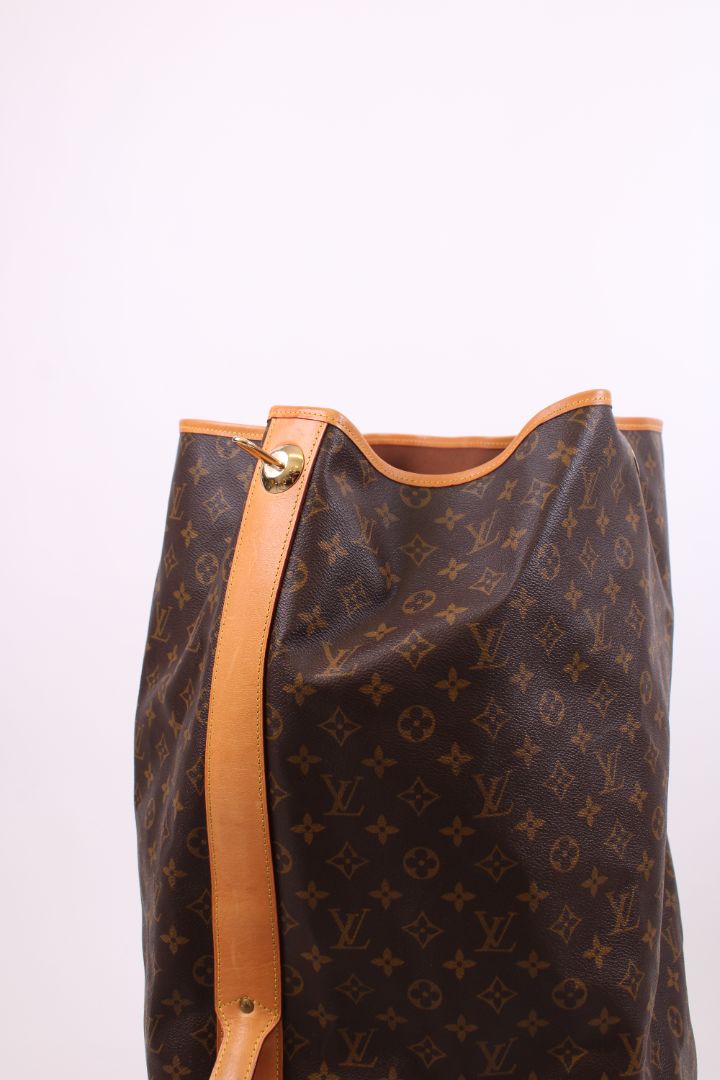 Louis Vuitton Monogram Sac Marin Sailor Travel Bag Brown/ Tan