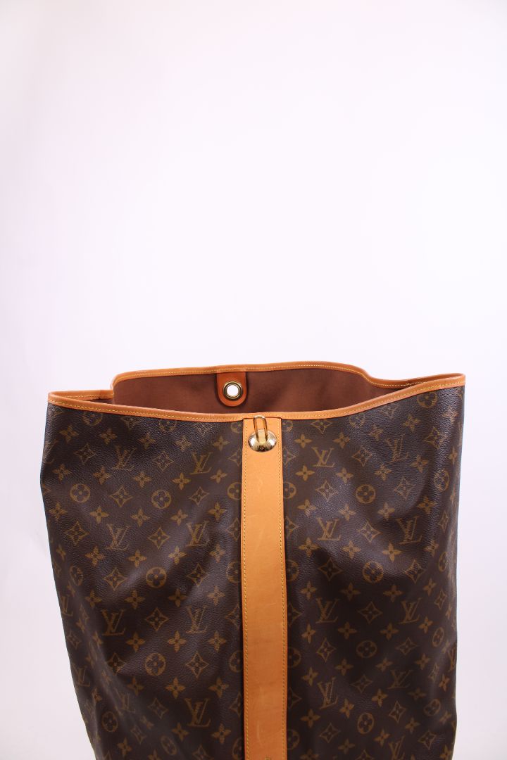 Louis Vuitton Monogram Sac Marin Sailor Travel Bag Brown/ Tan