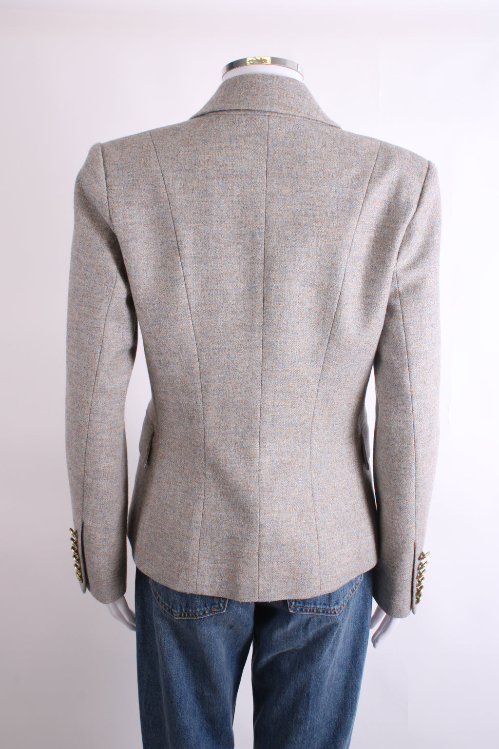 HOLLAND COOPER Flecked Tweed Jacket Grey 10