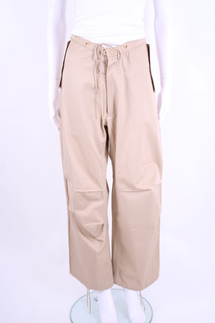Dion Lee Toggle Parachute Trousers Beige 8
