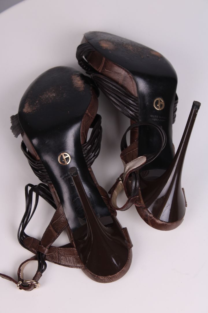 Giorgio Armani Shoes Brown 39