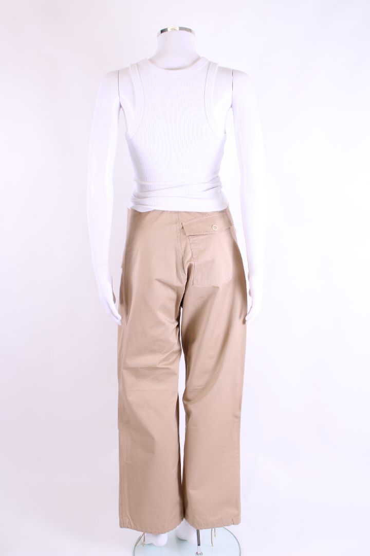 Dion Lee Toggle Parachute Trousers Beige 8