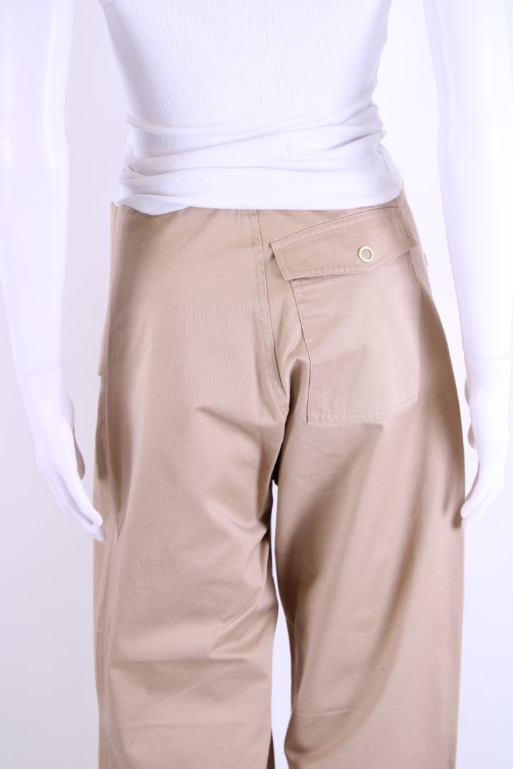 Dion Lee Toggle Parachute Trousers Beige 8