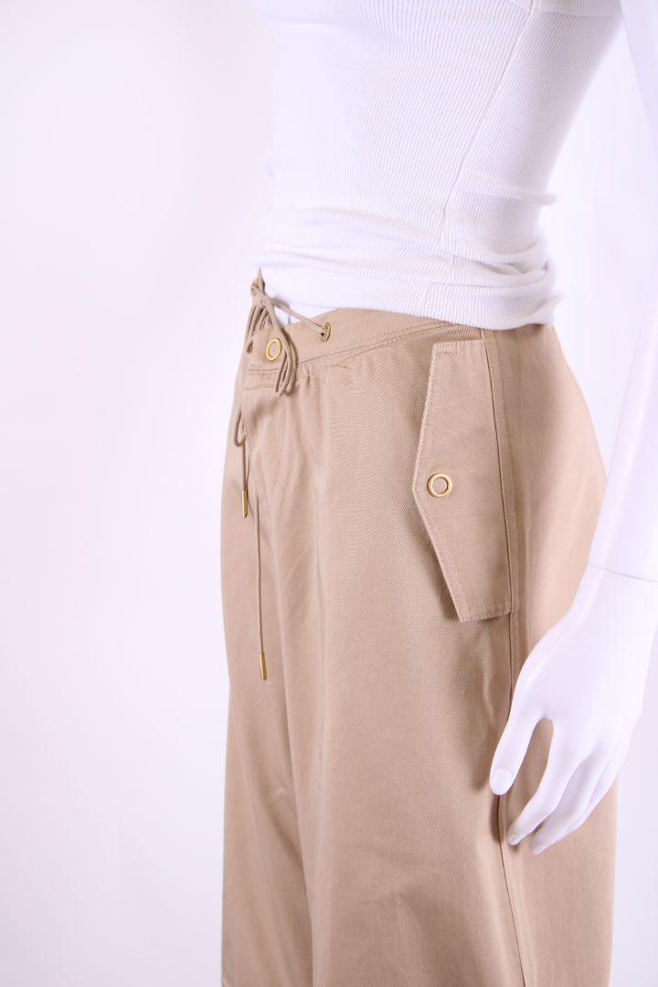 Dion Lee Toggle Parachute Trousers Beige 8