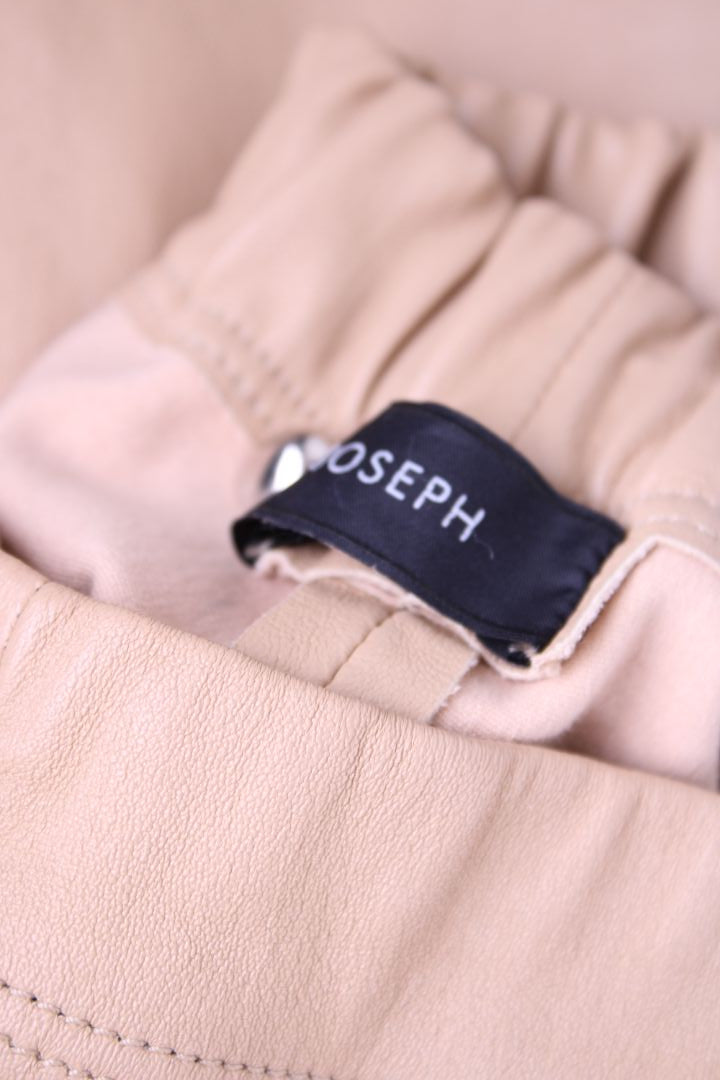 Joseph Leather Trousers Beige 38