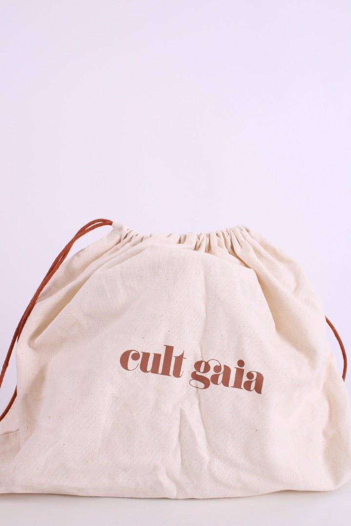 Cult Gaia Solene Faux Pearl Bag White