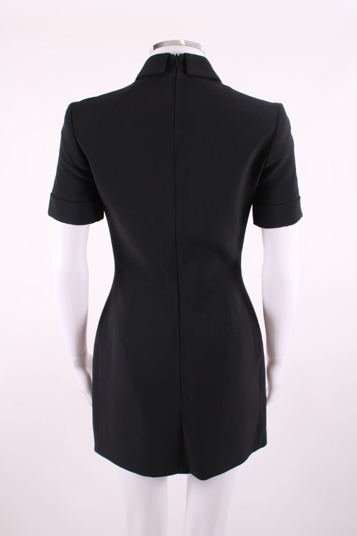 David Koma S/S Crystal Trim Dress Black 8