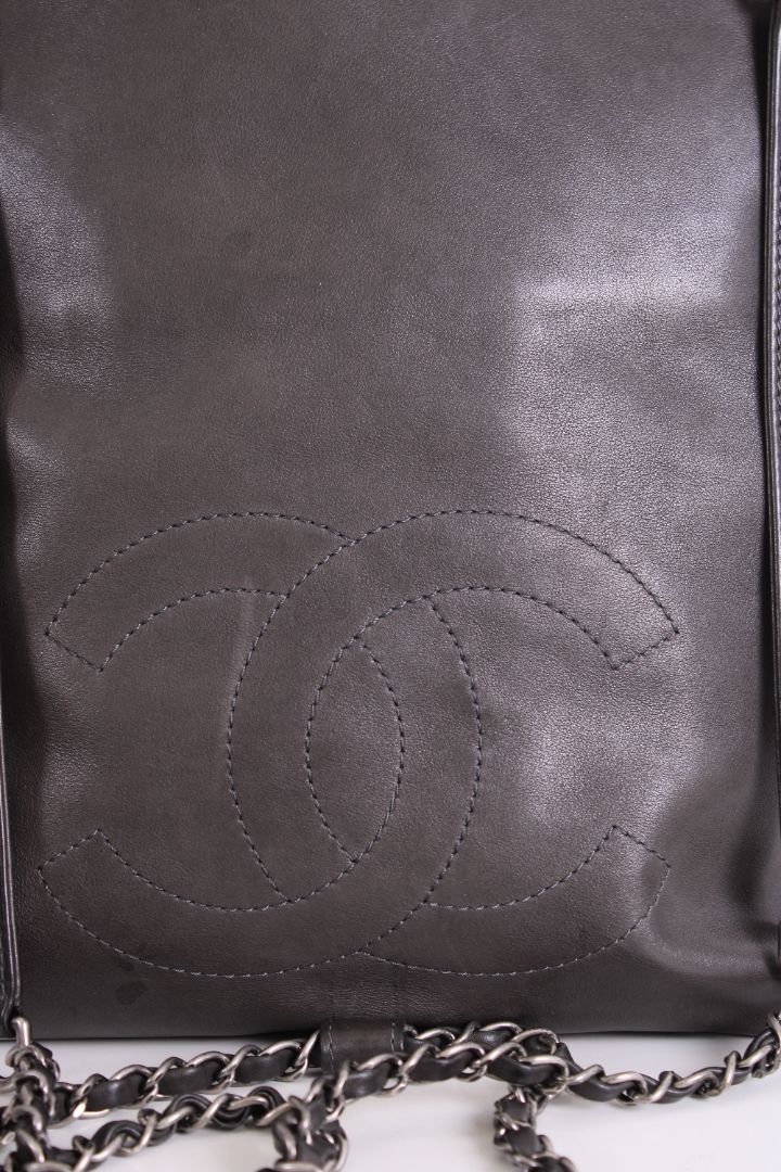 CHANEL Backpack Grey
