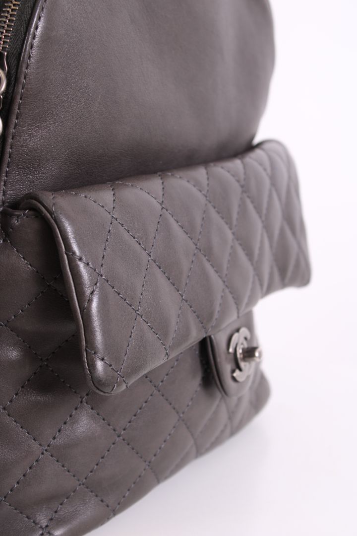 CHANEL Backpack Grey